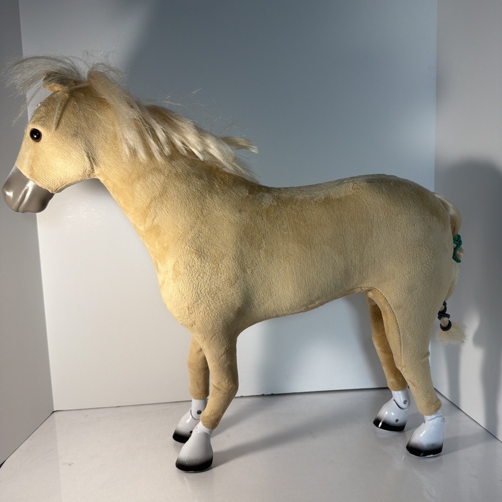 My Life 21" x  19" Articulated Posable Horse Blonde Pony Great Features